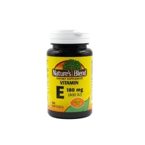 Nature's Blend Vitamin E M.T.C 400 I.U 100 Softgels