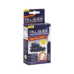 Pill Glide Swallowing Spray Grape