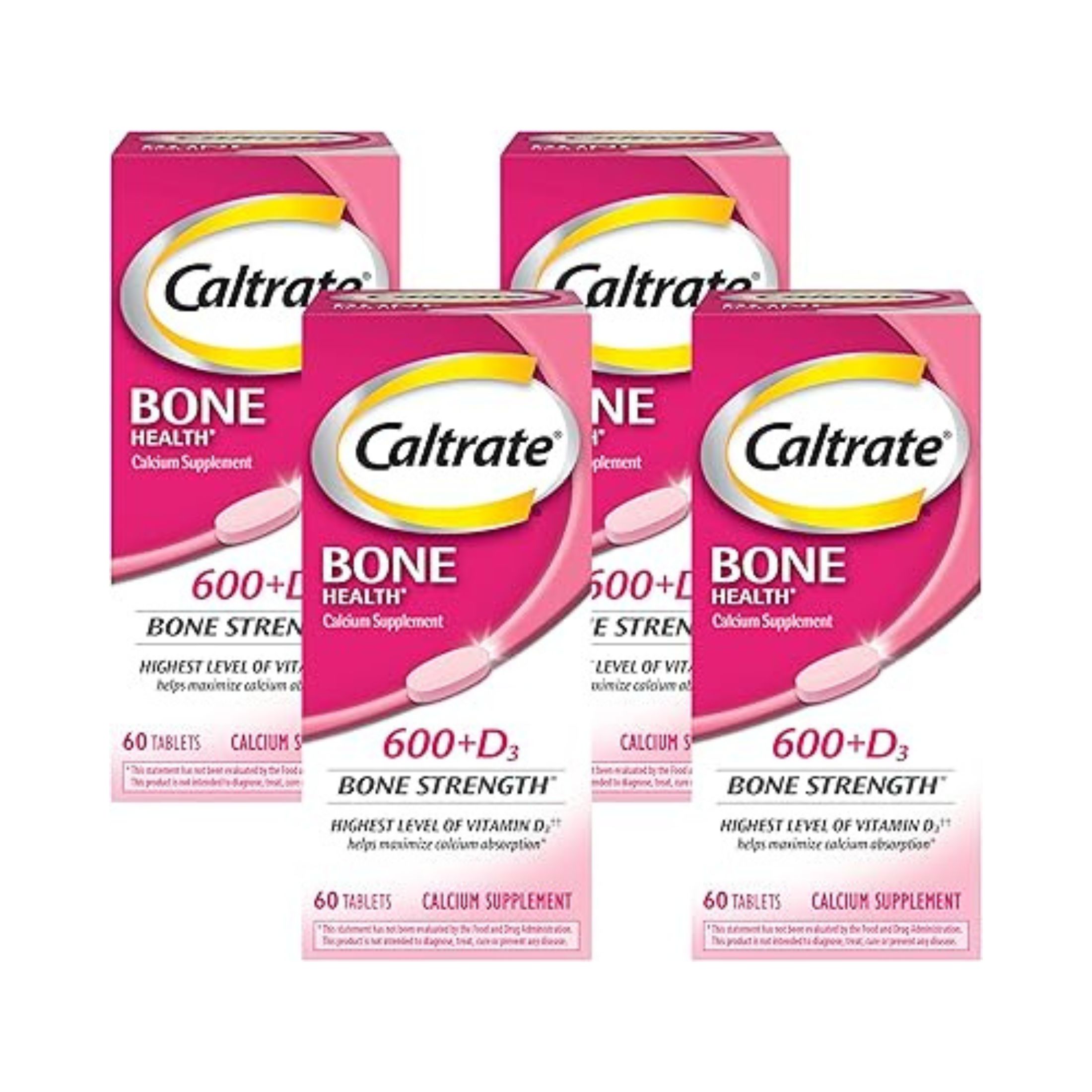 Caltrate Bone Health 600+D3 Calcium Tablets