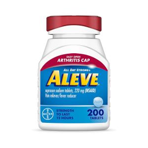 Aleve Easy Open Arthritis Cap Tablets, Pain Reliever