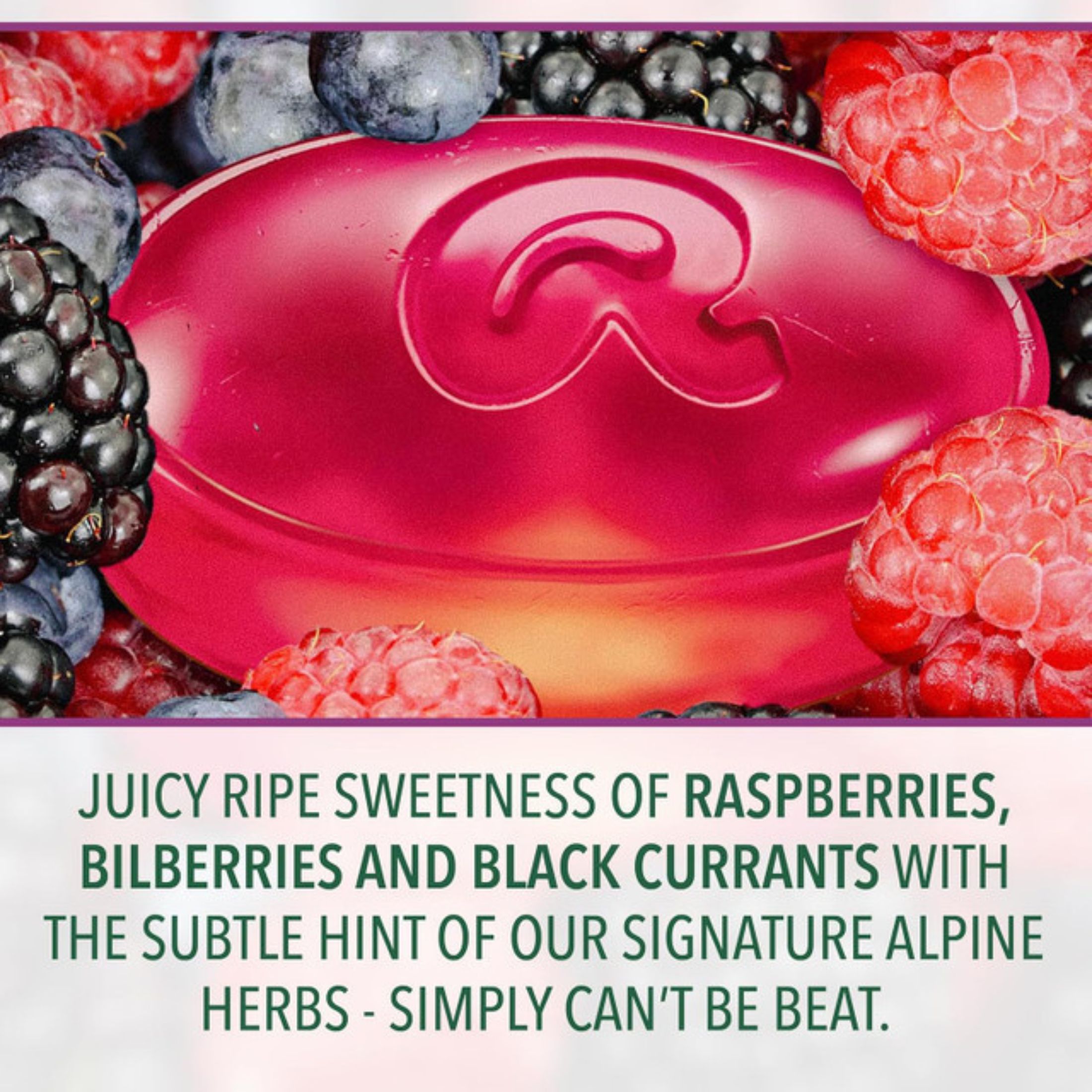 Ricola Oral Anesthetic Wrapped Drops Berry Medley