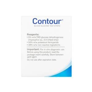 Bayer glucose test strips Contour Blood 50