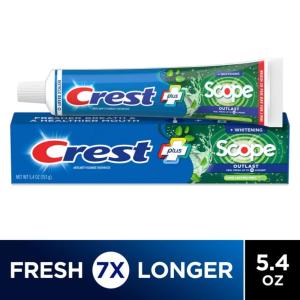 Crest Scope Outlast Complete Whitening Toothpaste Long Lasting Mint