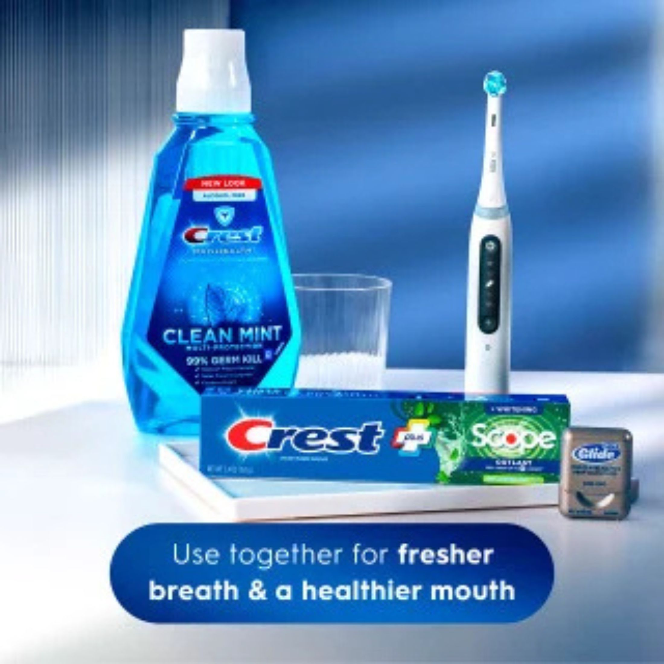 Crest Scope Outlast Complete Whitening Toothpaste Long Lasting Mint