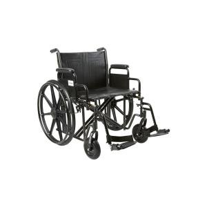 McKesson Brand Bariatric Wheelchair, 22-Inch Seat Width, 1 Case