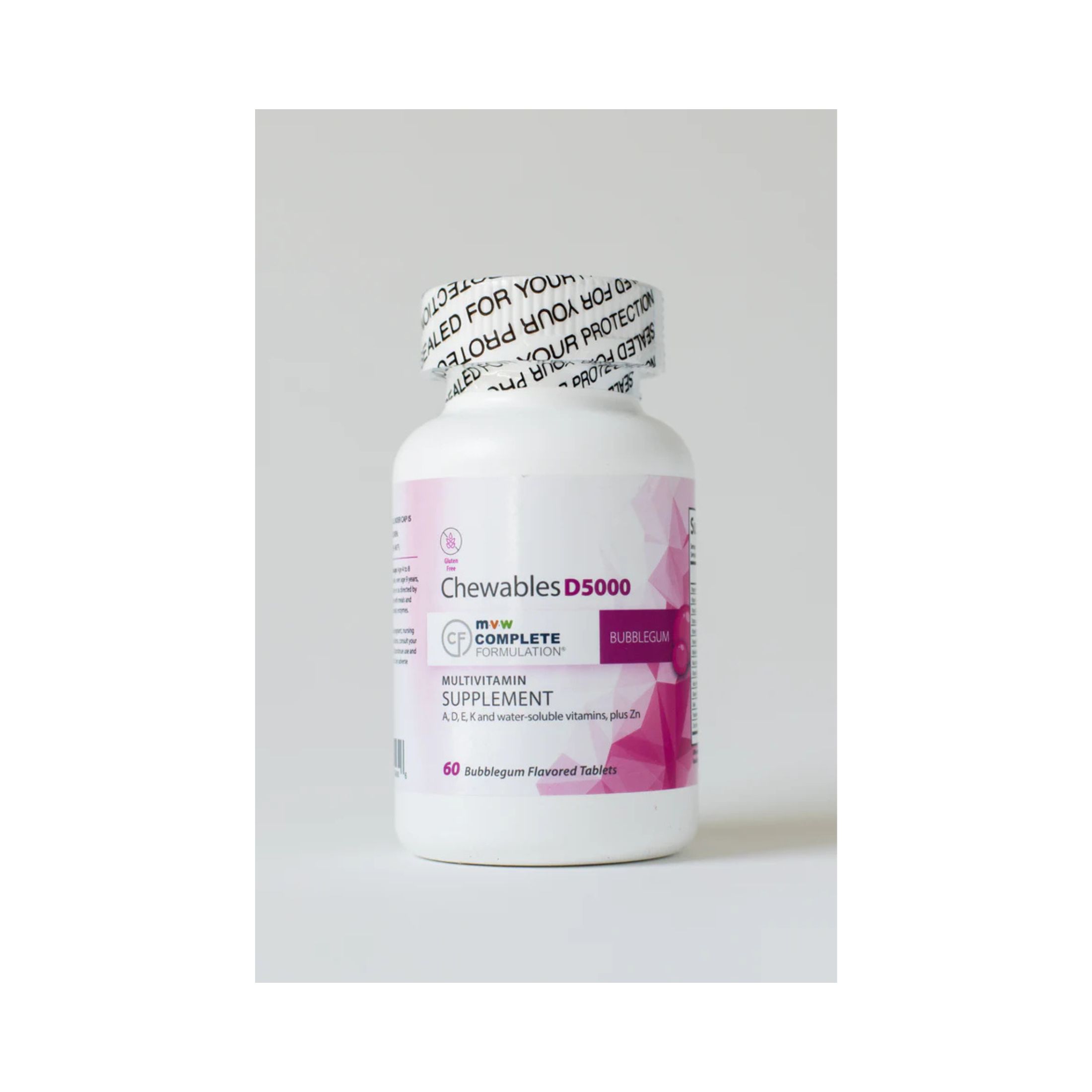 Multivit D3000 Bubblegum Chew 60ct Mvw