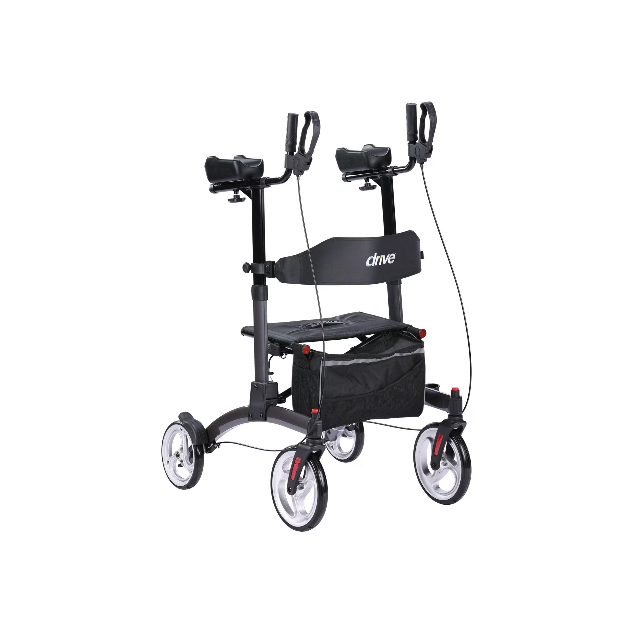 Drive Medical Elevate Upright Walker, Grey