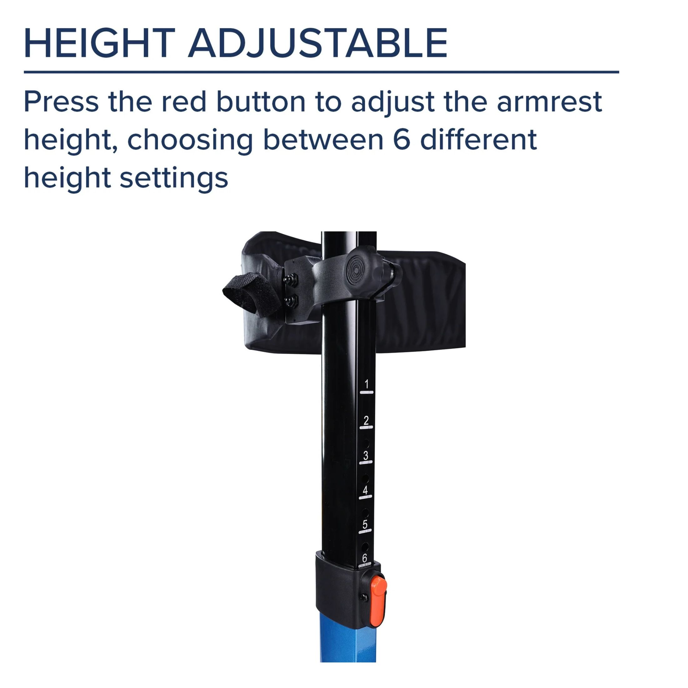 Drive Medical Elevate Upright Walker, Grey