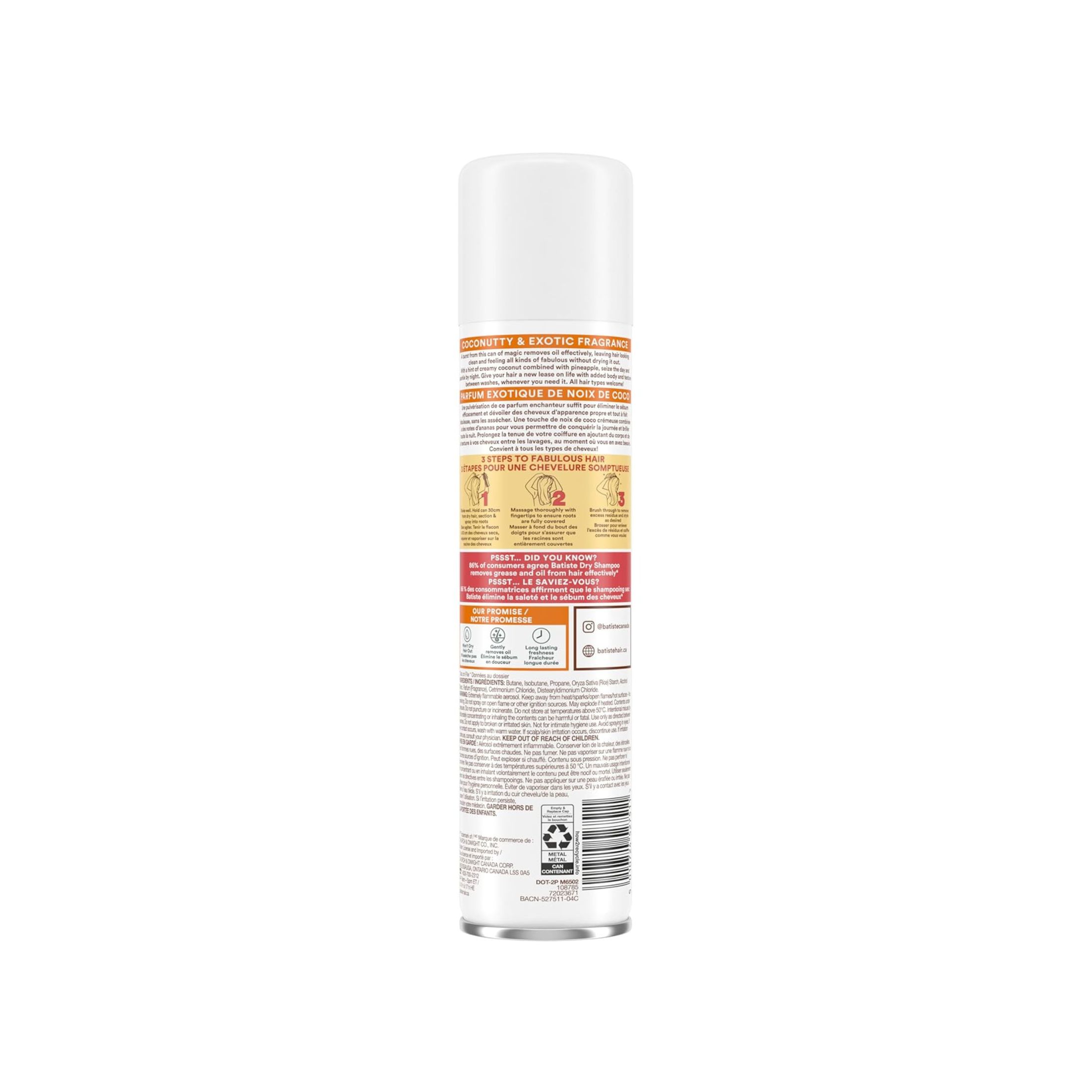 Basiste Batiste Dry Shampoo Tropical