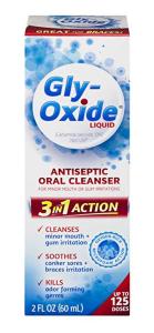 Gly-Oxide Oral Cleanser, Antiseptic, Liquid, 3 In1 Action 2 Fl Oz