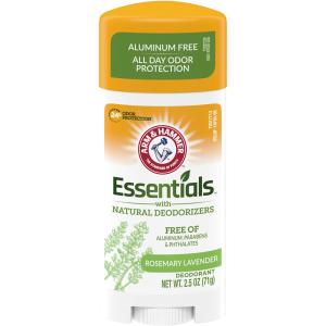 Arm & Hammer A&H Essentials Natural Deodorant Fresh Rosemary Lavender Natural- 2.5 Oz