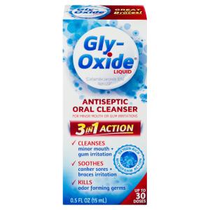 Gly-Oxide Liquid Antiseptic Oral Cleanser, 0.5 FL OZ
