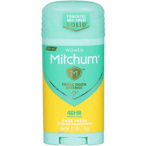 Mitchum For Women Advanced Control AntiPerspirant Deodorant Invisible Solid Pure Fresh 270 Oz