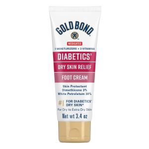 Gold Bond Ultimate Diabetic Dry Skin Relief Foot Cream - 3.4 Oz