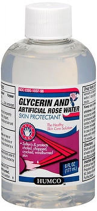 Humco Glycerin & Artificial Rose Water Skin Protectant 6 Fl. Oz