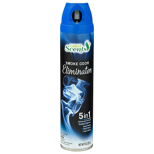 Great Scents Aerosol Air Freshener, Smoke Odor Eliminator - 9 Oz