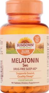 Sundown Naturals Melatonin Tablets 5 Mg