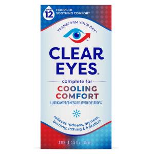 Clear Eyes Cooling Comfort Redness Relief Eye Drops - 0.5 Fl Oz