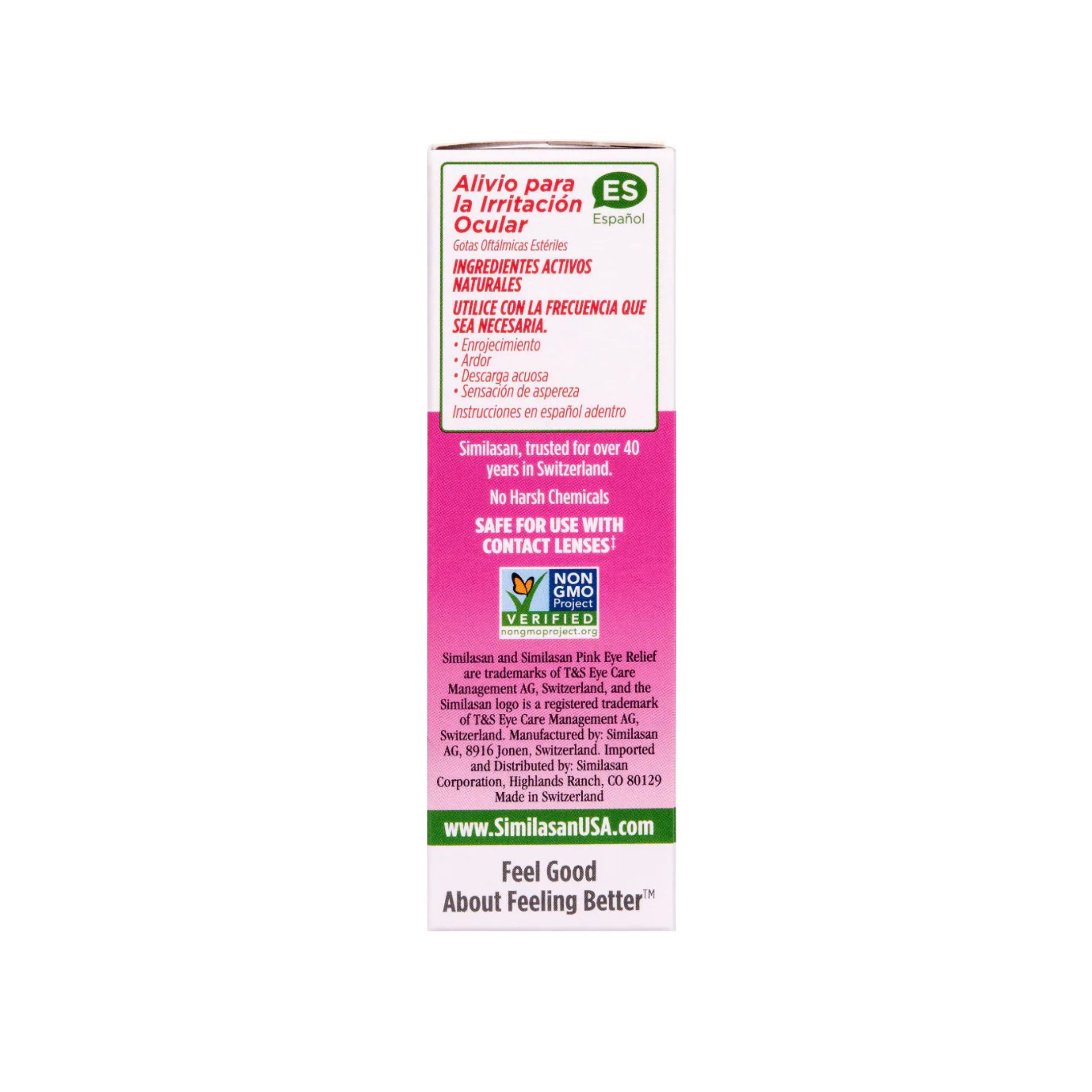 Similasan Pink Eye Relief Drops, 0.33 Fl Oz