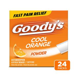 Goody's Powder Packs Extra Strength Cool Orange Headache Powders