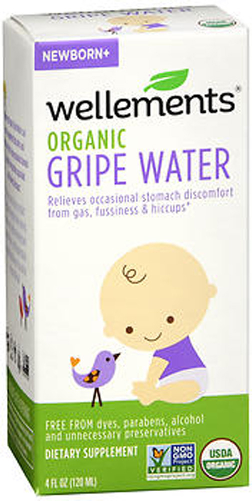 Wellements Gripe Water For Colic Organic