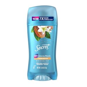 Secret Invisible Solid Antiperspirant & Deodorant, Scent Expressions, Classic Cocoa Butter