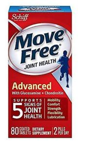 Schiff Move Free Triple Strength Glucosamine Chondrotin Joint Health Dietary Supplement Coated Tablets 80 Ct Box