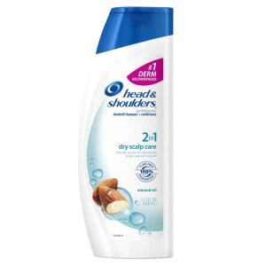 Head & Shoulders Dry Scalp Care With Almond Oil 2 In 1 Dandruff Shampoo Conditioner 13.5 Fl. Oz. Bottle