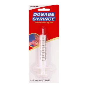 Acu-Life Dosage Syringe 2-tsp/10 Ml
