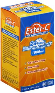 Ester-C Vitamin 24 Hour Coated Tablets, 1,000 Mg