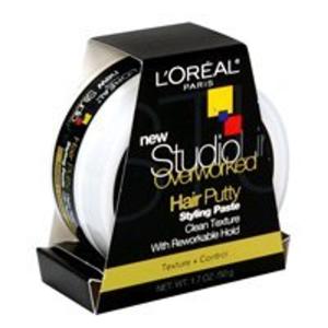 L'Oreal Paris Studio Line Overworked Hair Putty, 1.7 Ounce