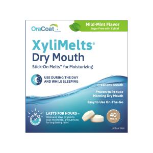 OraCoat XyliMelts For Dry Mouth Relief Mild Mint