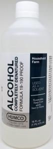 Humco Completely Denatured Alcohol 16 Fl. Oz