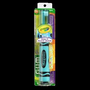 GUM Power Toothbrush, Crayola, Soft