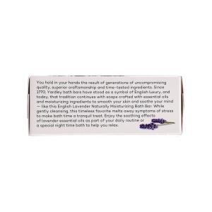 Yardley London Naturally Moisturizing Bath Bar English Lavender