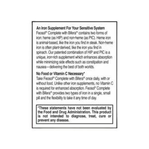 Feosol Complete Iron Supplement Caplets