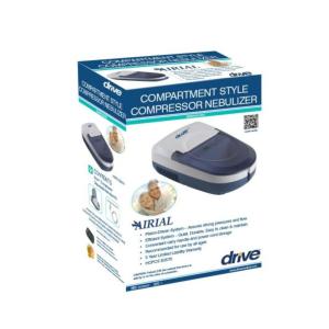 Airial Drive Medical Compartment Style Compressor Nebulizer