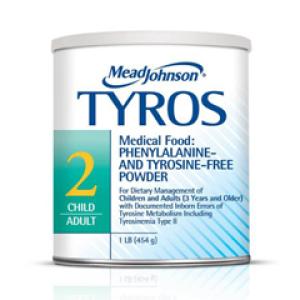 Mead Johnson Nutrition Medical Food Powder Tyros 2 Unflavored 1 Lb