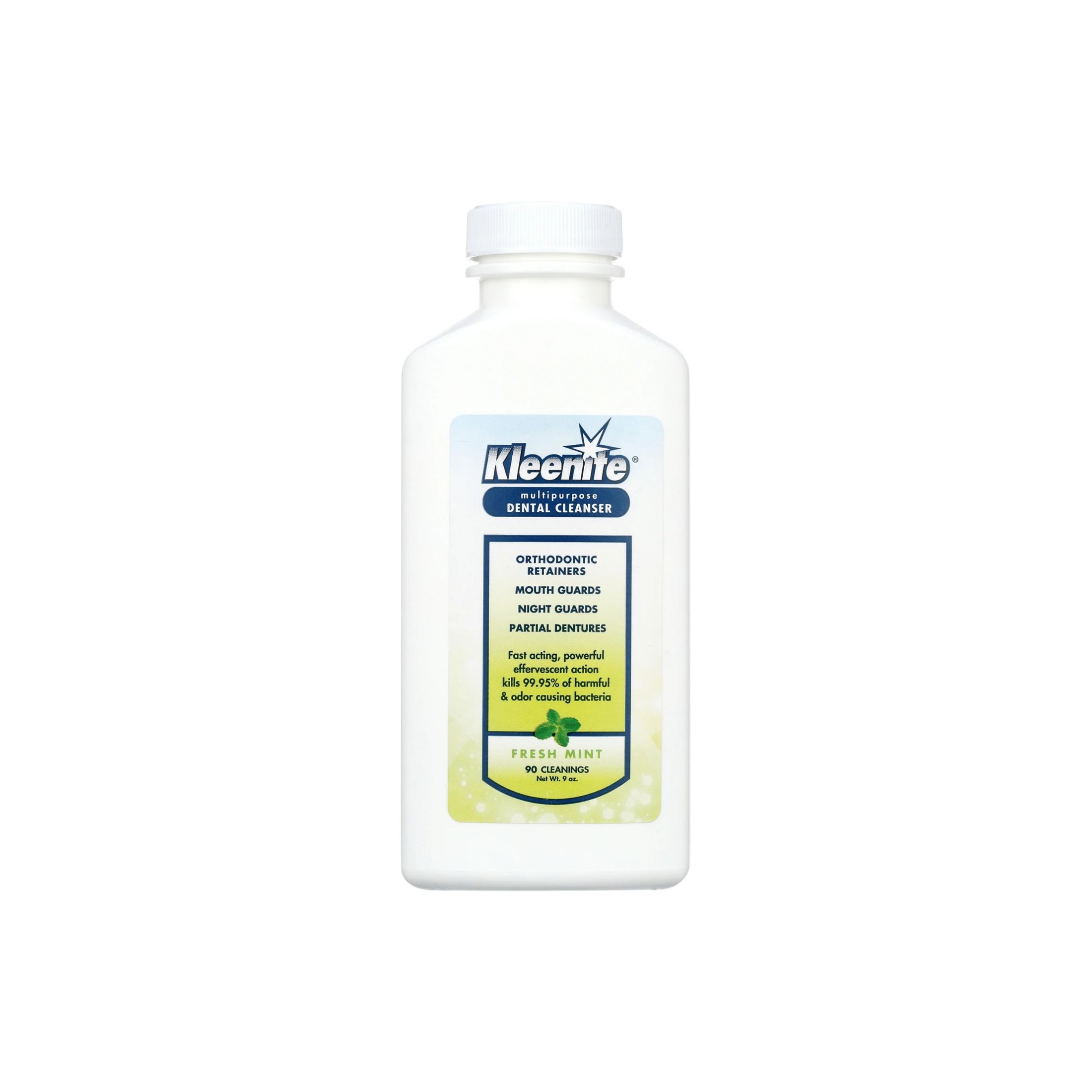 Kleenite Multipurpose Dental Cleanser, Fresh Mint - 9 Oz
