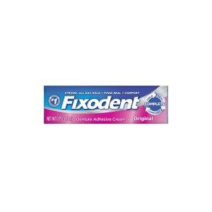 Fixodent Complete Original Denture Adhesive Cream, 0.75 Oz