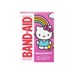 Band-Aid Brand Adhesive Bandages For Minor Cuts, Hello Kitty Characters, Assorted Sizes, 20 Ct