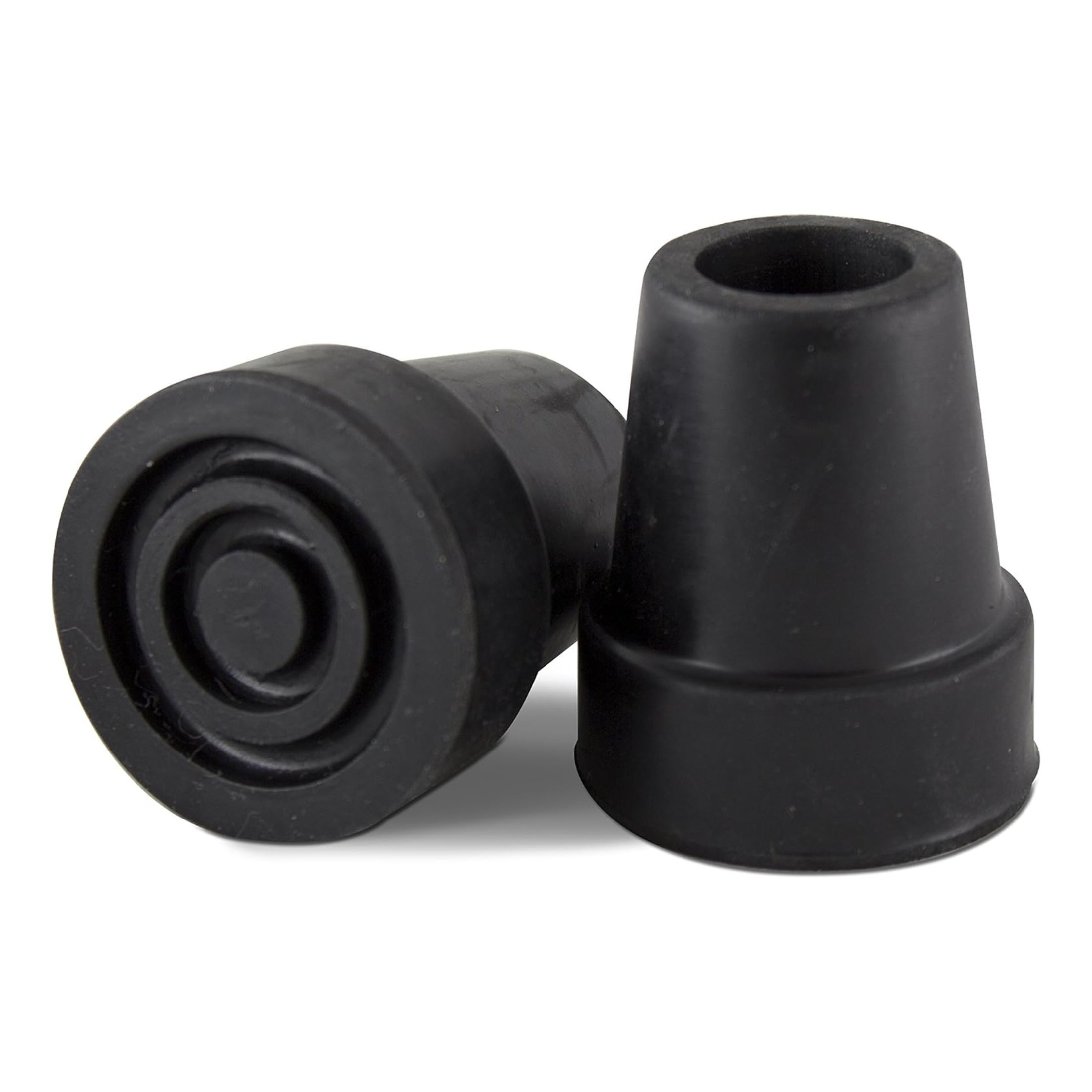 Essential Medical Supply T10034bl Cane Tips, Black, 3/4 Inch