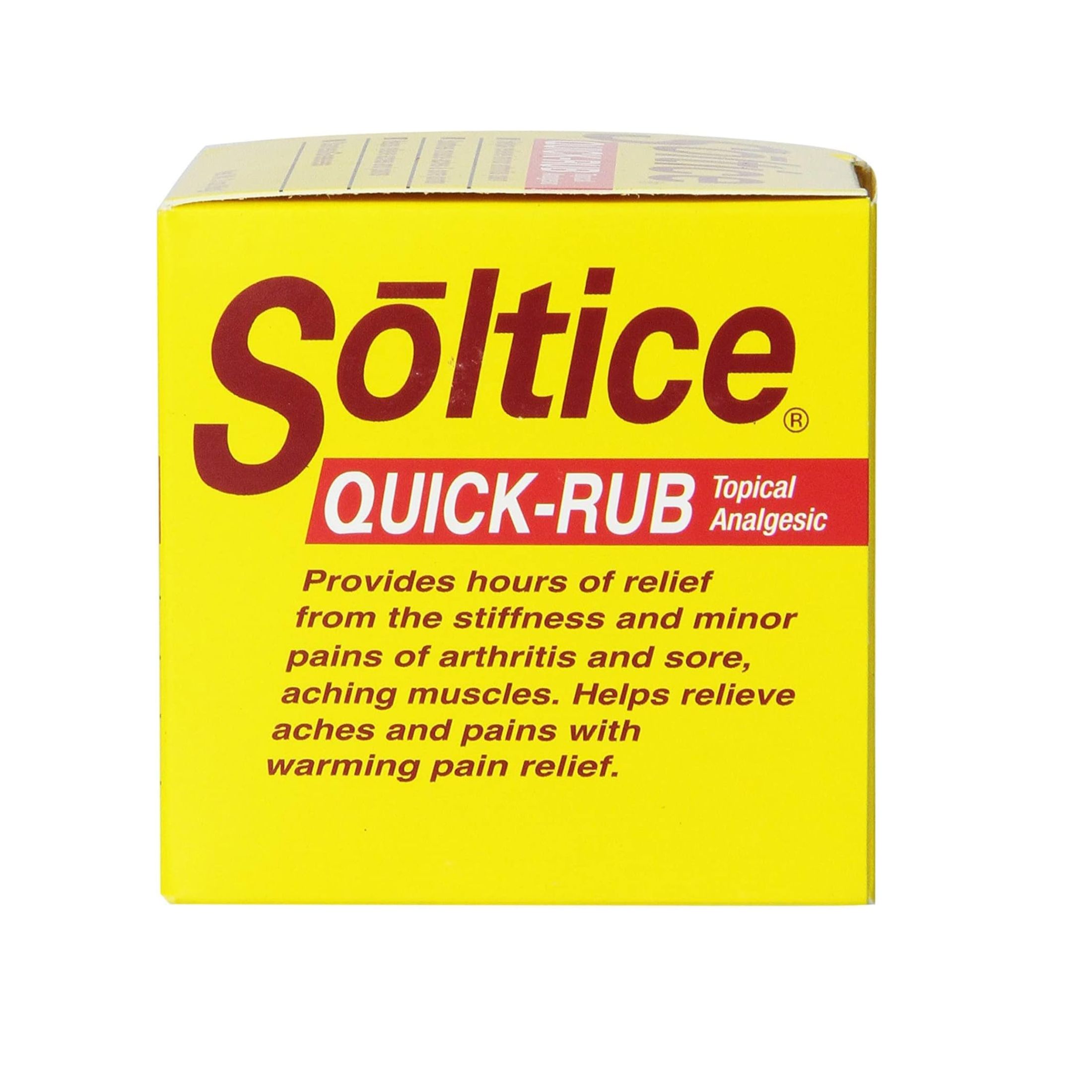 Soltice Quick-Rub Topical Analgesic, 1.33 Oz