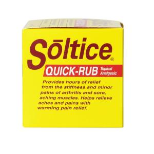 Soltice Quick-Rub Topical Analgesic, 1.33 Oz