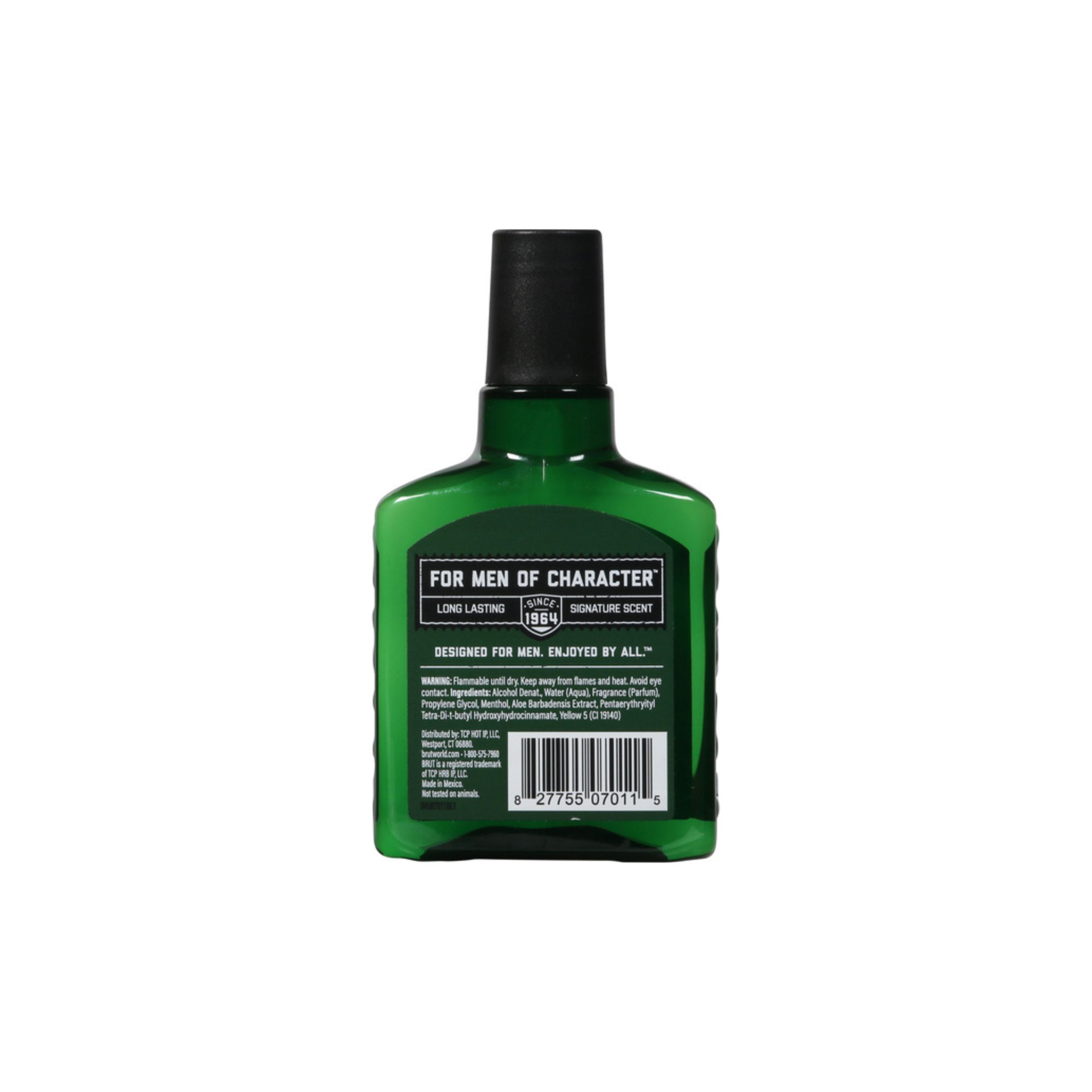 Brut Signature Scent After Shave With Aloe Vera, Classic Fragrance For Men, 5 Oz