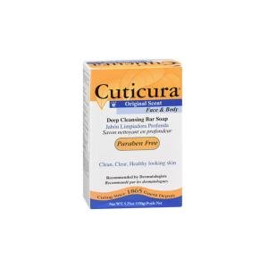 Cuticura Deep Cleansing Soap Original Formula 5.25 Ounce Bar