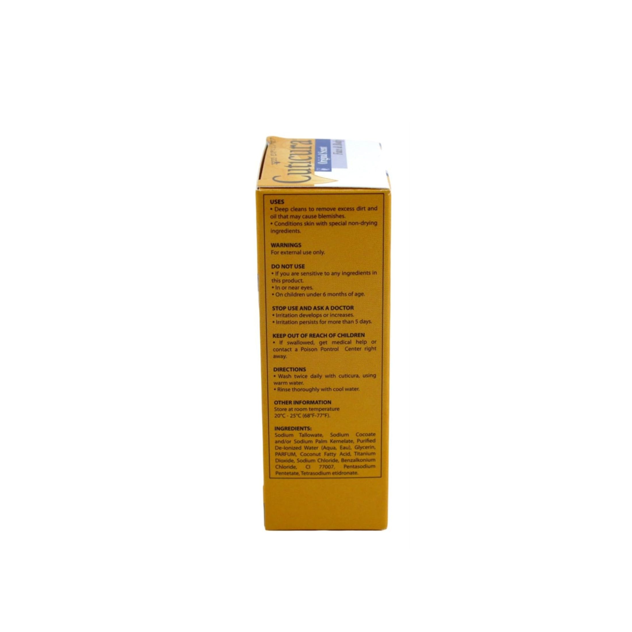 Cuticura Deep Cleansing Soap Original Formula 5.25 Ounce Bar