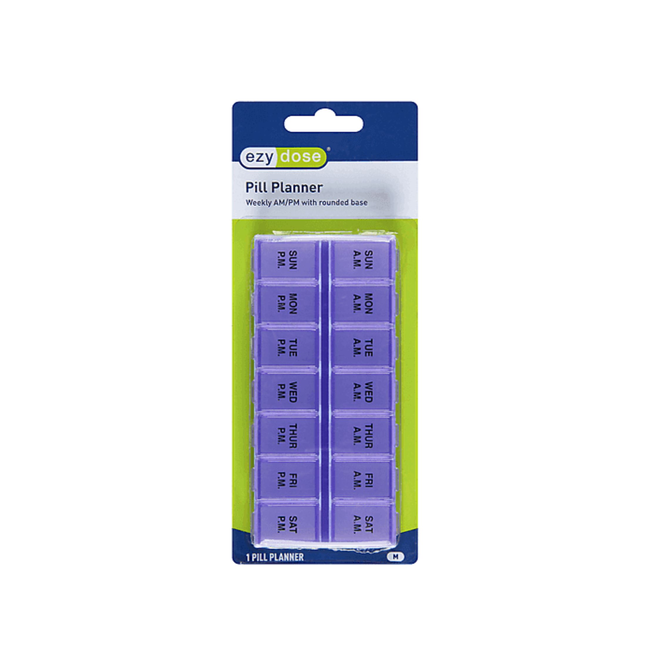 Ezy Dose Pill Planner, Weekly AM/PM, M