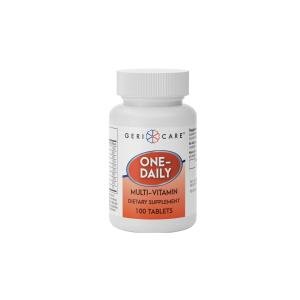 Geri-Care One Daily Multivitamins With Minerals 100 Tablets