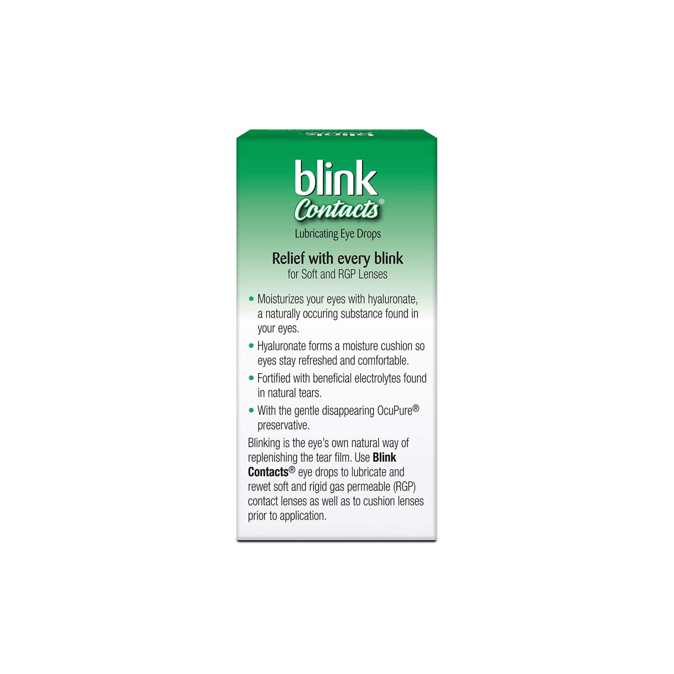 Blink Contacts Lubricating Eye Drops